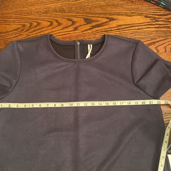 Anthropologie-  Hayden Sueded Tee Dress size xl - Picture 8 of 12